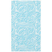 Blue Zebra Pattern Tafelkleed (Voorkant)