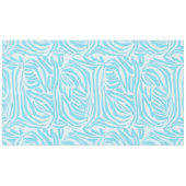 Blue Zebra Pattern Tafelkleed (Voorkant (Horizontaal))
