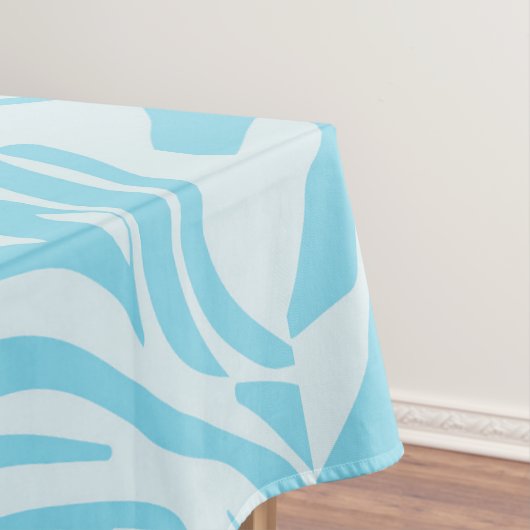 Blue Zebra Pattern Tafelkleed (Voorbeeld)