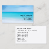 Blue Zee Horizon Visitekaartje (Voorkant / Achterkant)