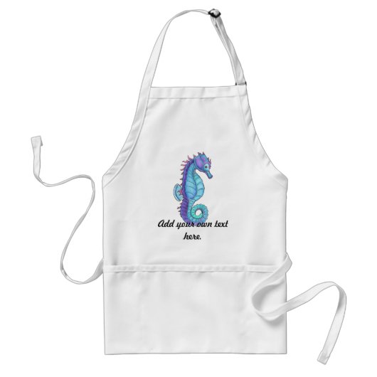 Blue Zee Horse Schort (Voorkant)