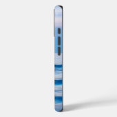 Blue Zee Sky Beach Case-Mate iPhone Case (Achterkant / Links)