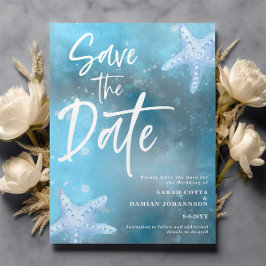 Blue Zee Summer Save the date Kaart