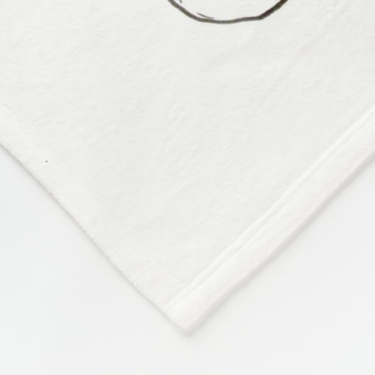 Blue Zen Blanket Fleece Deken (Hoek)