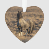 Blue Zeus bij Dawn Wild Hoofbeats Ornament (voorkant)