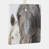 Blue Zeus en Iris Wild Hoofbeats Ornament (Rechts)