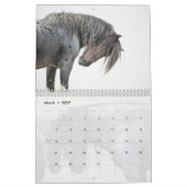 Blue Zeus Wild Horse Calendar Kalender (Mar 2027)