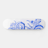 Blue Zircon Dragon Part 1 Persoonlijk Skateboard (Horizontaal)