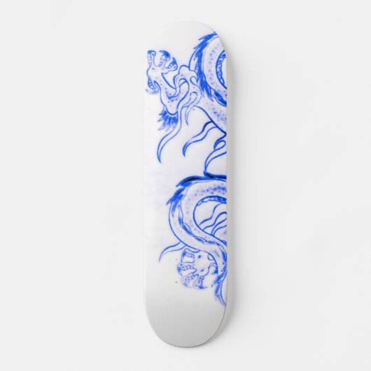 Blue Zircon Dragon Part 1 Persoonlijk Skateboard (Voorkant)