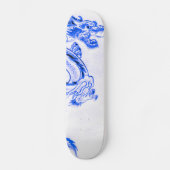 Blue Zircon Dragon Part 2 Skateboard (Voorkant)