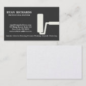 Blueack Chalkboard Huis Schilderen Visitekaartje (Voorkant / Achterkant)