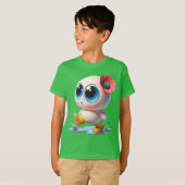 Blueaisik Splashing in Puddles T-shirt (Voorkant volledig)