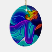 BlueAngel Keramisch Ornament (Rechts)