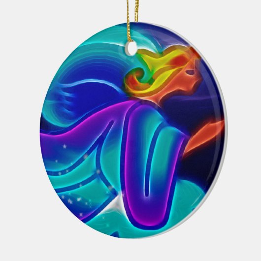 BlueAngel Keramisch Ornament (Links)