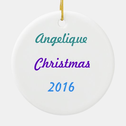 BlueAngel Keramisch Ornament (Achterkant)