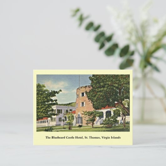 Bluebeard Castle St. Thomas Virgin Islands Briefkaart (Staand voorkant)