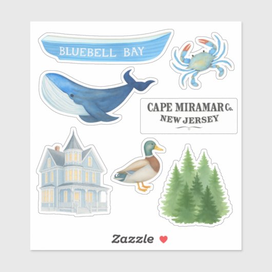 Bluebell Bay Sticker Collectie 1 (Vel)