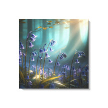 Bluebell Betovering: Bos Licht Ballet