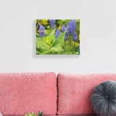 Bluebell Bloemen Kunst Fotoprint op Canvas Afdruk (Insitu (Woonkamer))