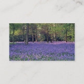 Bluebell Bossen, Engelstalige bloemen Visitekaartje (Achterkant)