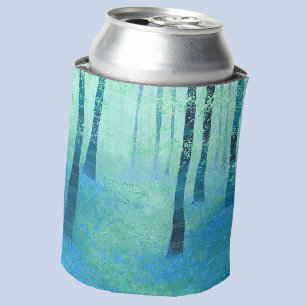 Bluebell-Bossen in het voorjaar van het landschap Blikjeskoeler