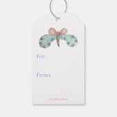 Bluebell Butterfly Gift Label Cadeaulabel (Achterkant)