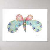 Bluebell Butterfly Print (Voorkant)
