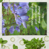 Bluebell en Butterfly ~ Kitchen Towel Theedoek (Gevouwen)