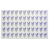Bluebell Fabric Pattern. Stof (Yard (91,4 cm))