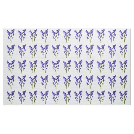 Bluebell Fabric Pattern. Stof (Yard (91,4 cm))