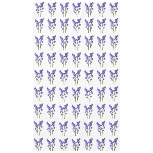 Bluebell Fabric Pattern. Tafelkleed (Voorkant)