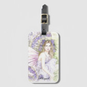 Bluebell Fairy Luggage Tag Bagagelabel (Voorkant (verticaal))