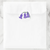 Bluebell Flower Ronde Sticker (Tas)