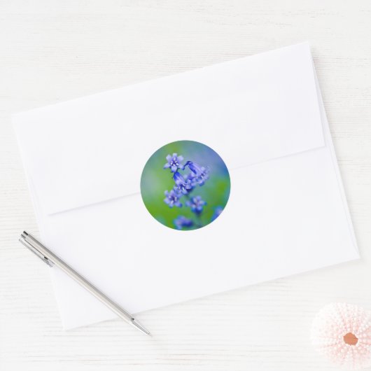 Bluebell flower sticker (Envelop)