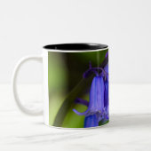 Bluebell Flower Tweekleurige Koffiemok (Links)