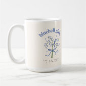 Bluebell Flower Waterverf Illustratie Koffiemok (Links)