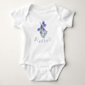 Bluebell Flowers Romper (Voorkant)