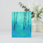Bluebell Forest Briefkaart (Staand voorkant)