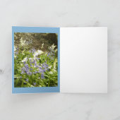 Bluebell Foto's / details 2 - Voorjaar 2016 Kaart (Binnen)