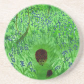 Bluebell Hedegs Spring Woodland Zandsteen Onderzetter (Voorkant)