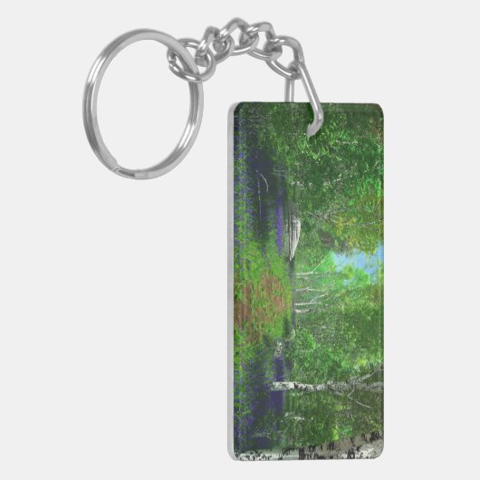 Bluebell Light Acrylic Sleutelhanger (Voorkant Links)