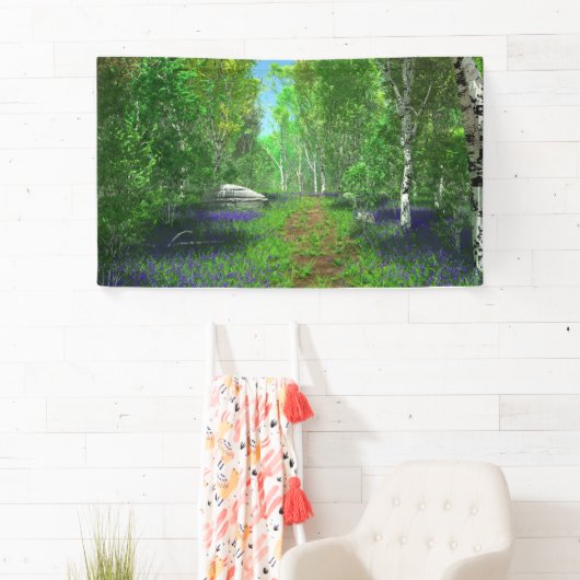 Bluebell Light Banner (Insitu)