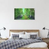 Bluebell Light Canvas afdrukken (Insitu (Slaapkamer))