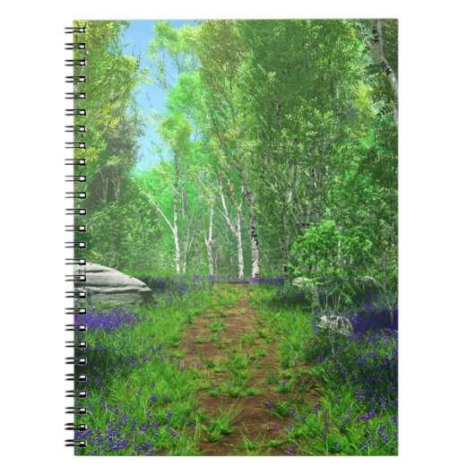 Bluebell Light Notitieboek (Voorkant)