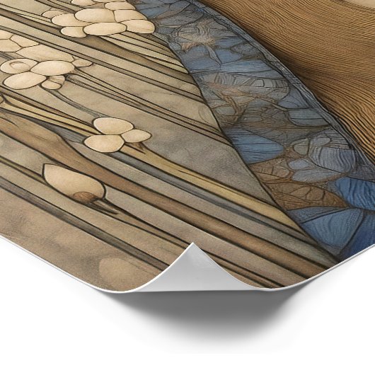 Bluebell Portrait Art Print (Hoek)