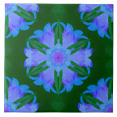 Bluebell Posies Tegeltje (Voorkant)