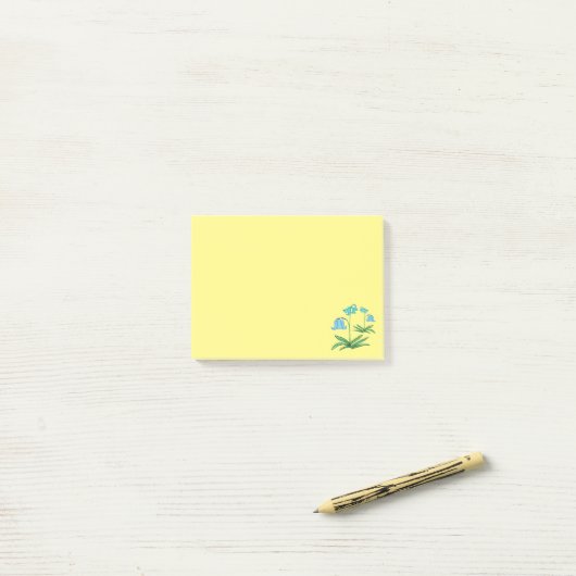 Bluebell Post-it® Notes (Op bureau)