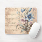 Bluebell & Sheetmuziek Muismat (Met muis)