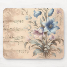 Bluebell & Sheetmuziek Muismat