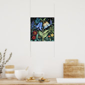 Bluebell Whimsical Painting, kunstdruk Poster (Keuken)